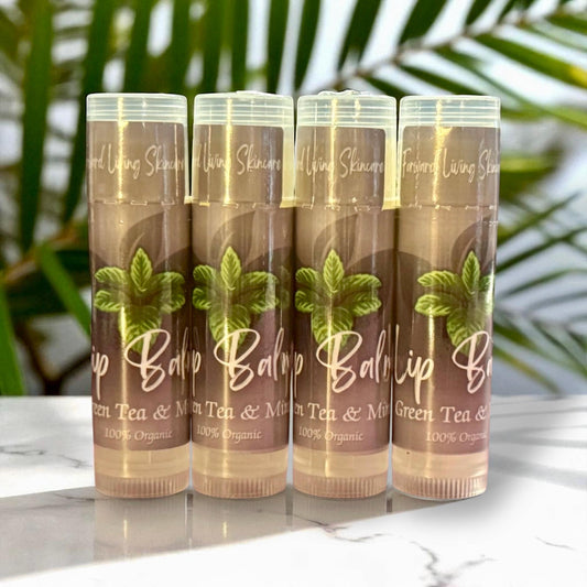 Green Tea & Mint Lip Balm
