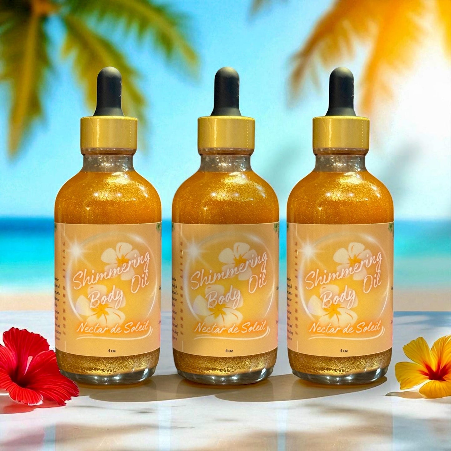 Shimmering Body Oils