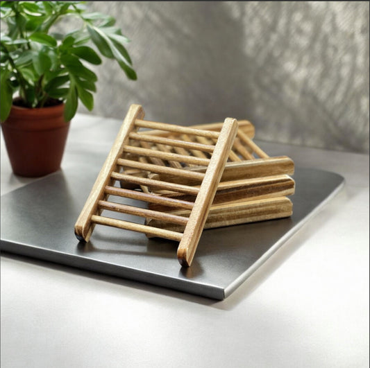 Bamboo Soap Stand